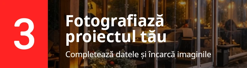 Pasul 3 — Fotografiază proiectul tău